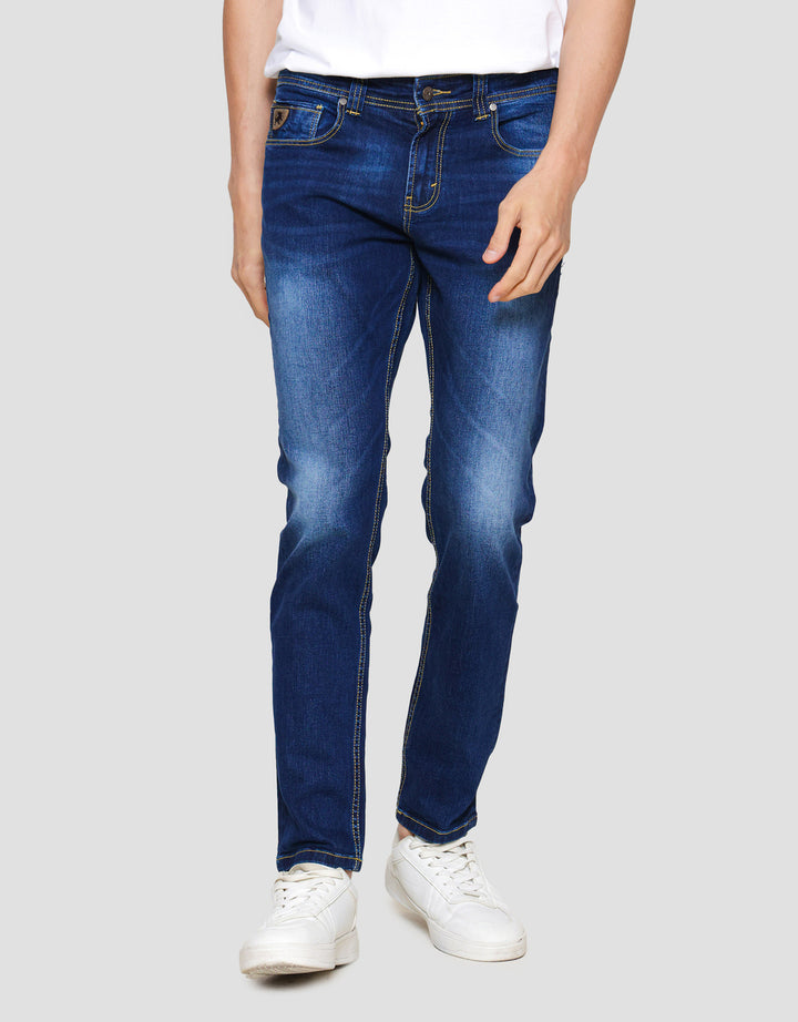 Lois Sls112C Slim Stretch Fit Celana Jeans Pria
