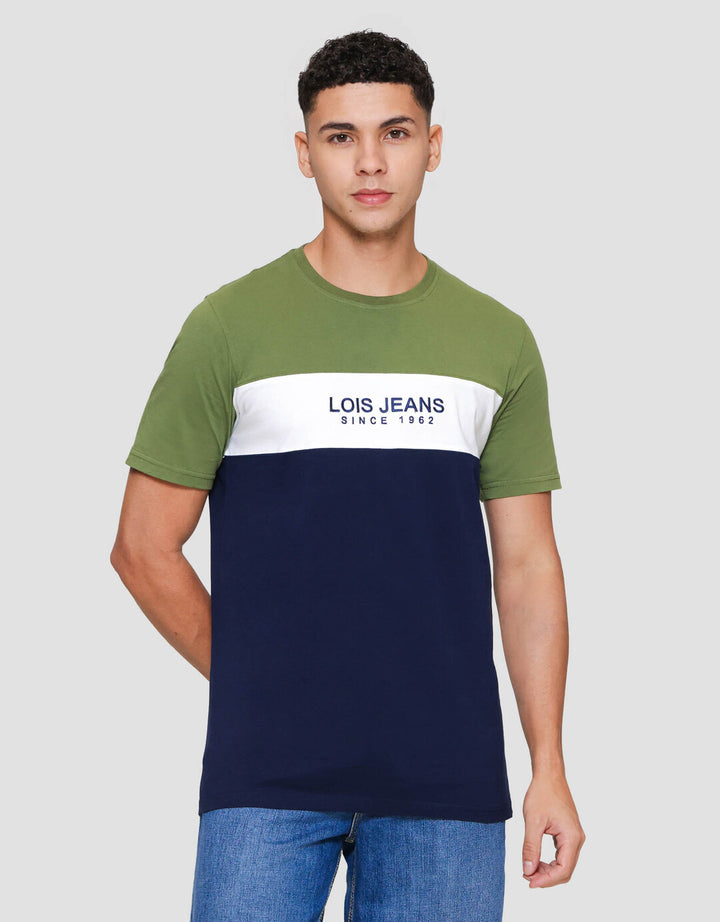 Lois Print Year Kaos Lengan Pendek Pria