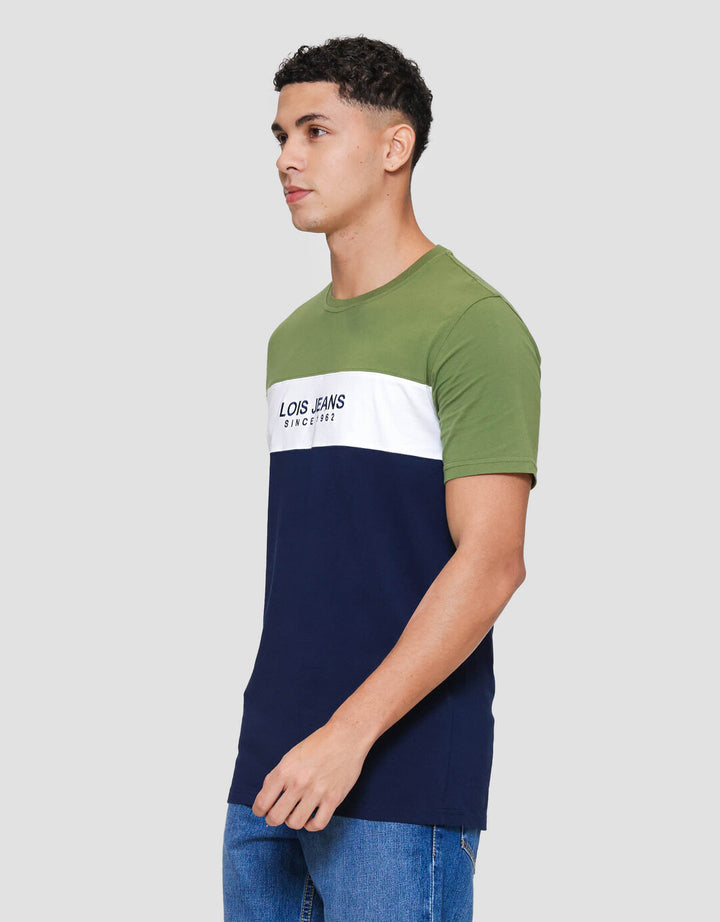 Lois Print Year Kaos Lengan Pendek Pria