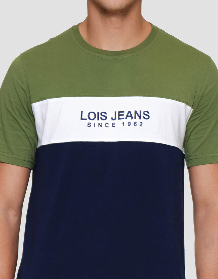 Lois Print Year Kaos Lengan Pendek Pria