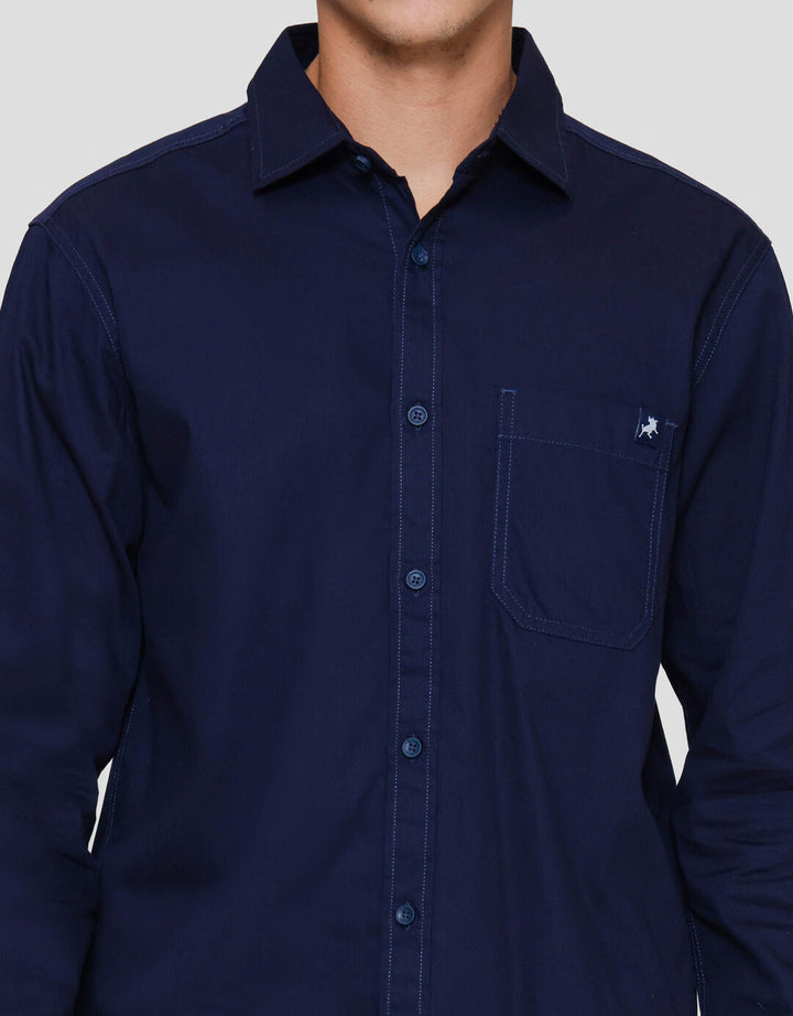 Lois Simply Kemeja Lengan Panjang Pria