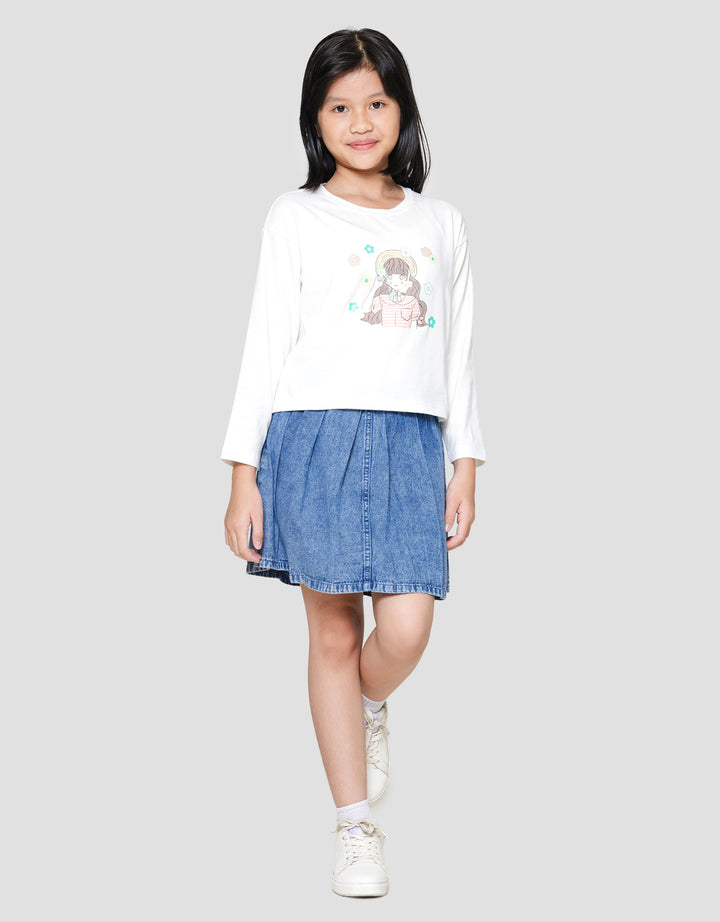 Exit Girl Hiruna Kaos Anak Perempuan