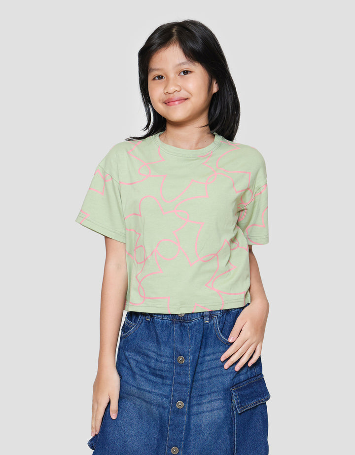 Exit Girl Reyna Kaos Anak Perempuan