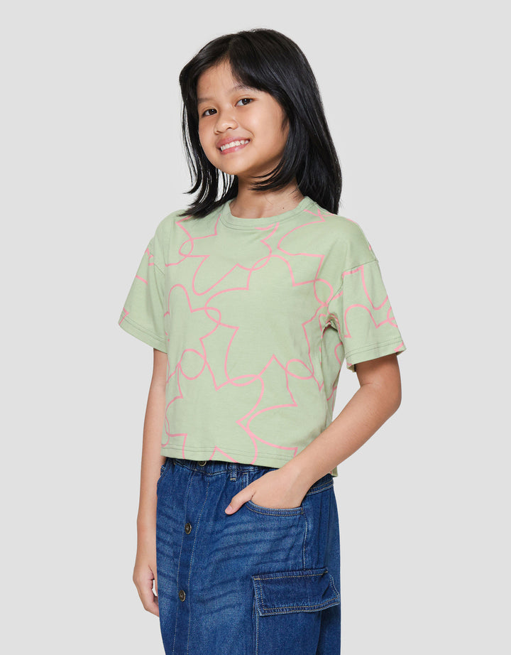 Exit Girl Reyna Kaos Anak Perempuan