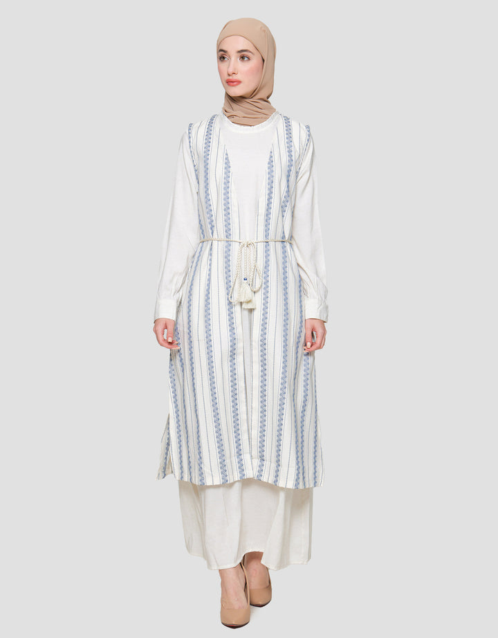 Sarimbit Fakhira Dress Outer Wanita