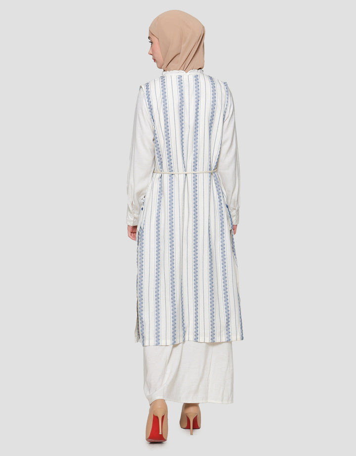 Sarimbit Fakhira Dress Outer Wanita