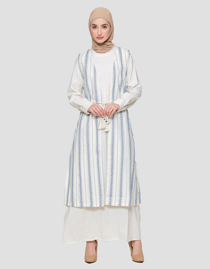 Sarimbit Fakhira Dress Outer Wanita