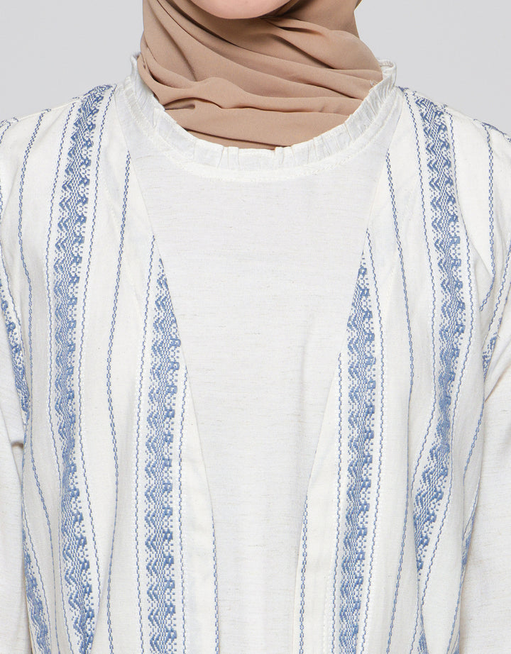 Sarimbit Fakhira Dress Outer Wanita