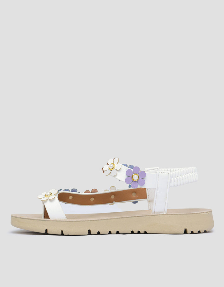 Nevada Ankle Strap Little Flower Sandal Anak Perempuan