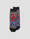 Marvel Spiderman Stripe Kaos Kaki Anak Laki-laki