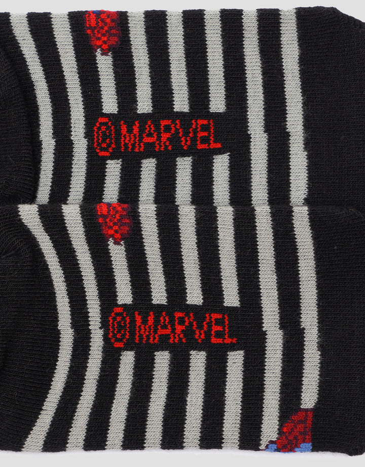 Marvel Spiderman Stripe Kaos Kaki Anak Laki-laki
