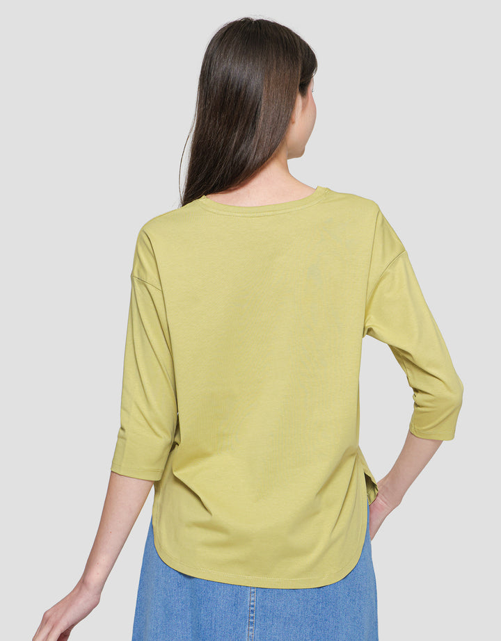 St. Yves Relaxed Enzyme Kaos Lengan Panjang Wanita