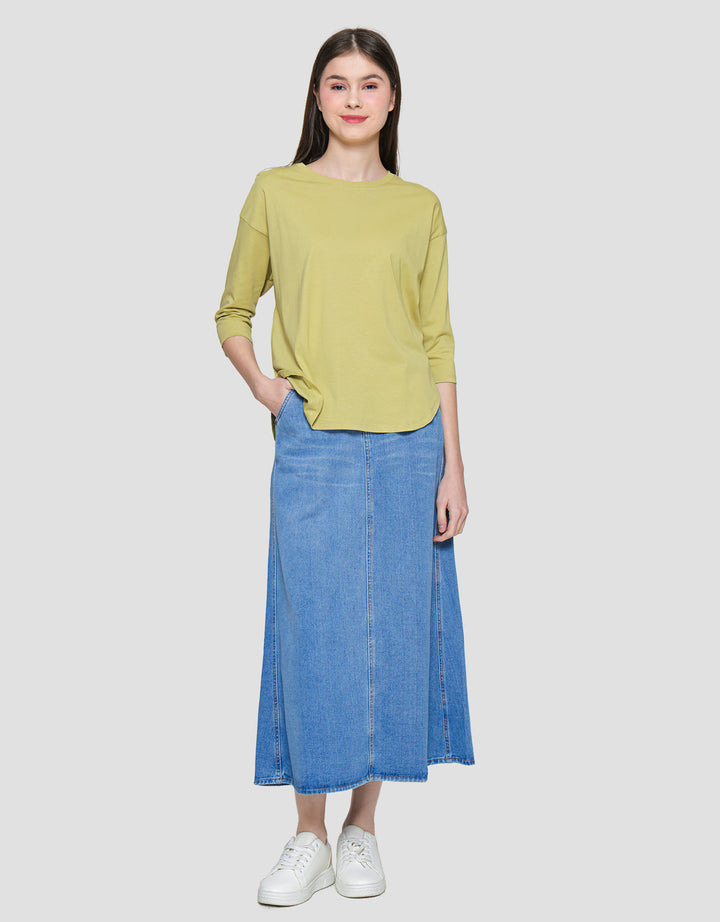 St. Yves Relaxed Enzyme Kaos Lengan Panjang Wanita