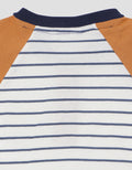 Little M Raglan Stripe Set Pakaian Anak Bayi