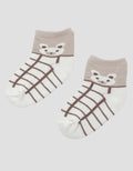 Little M Print Bear Kids Socks Box