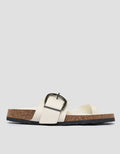 Nevada Buckle Sandal Slipper Wanita
