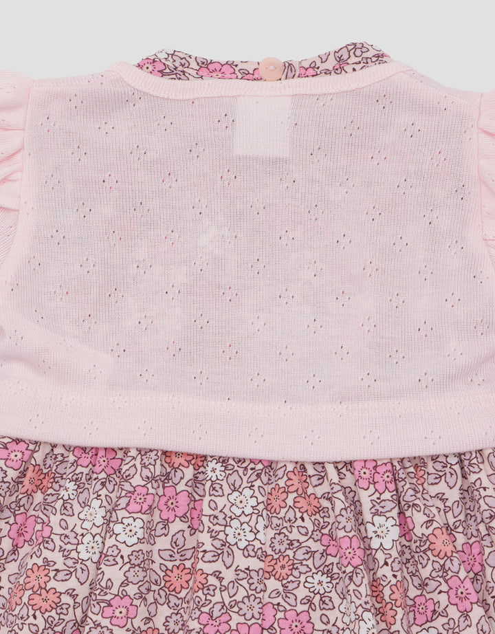 Pipiniko Floral Print Dress for Baby Kids