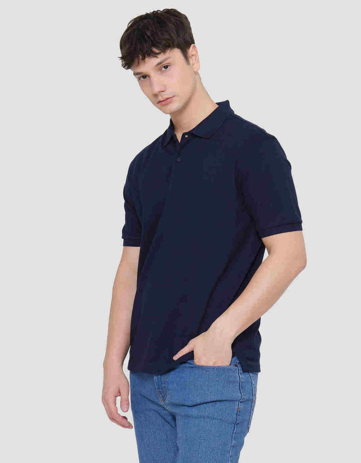 Cole Solid Fit Kaos Polo Lengan Pendek Pria