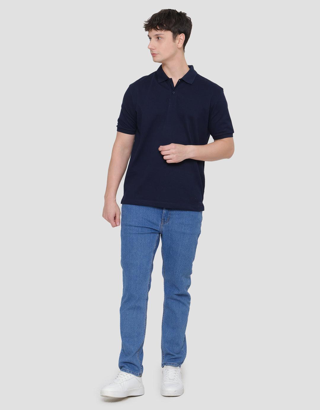 Cole Solid Fit Kaos Polo Lengan Pendek Pria