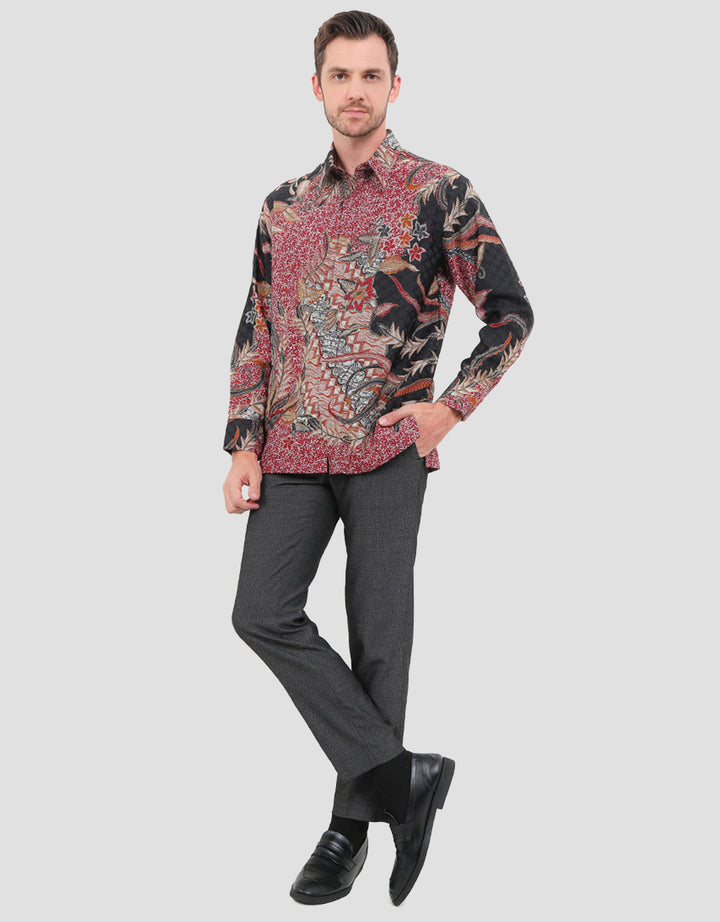 Arjuna Weda Sekar Pangikuh Kemeja Batik Pria