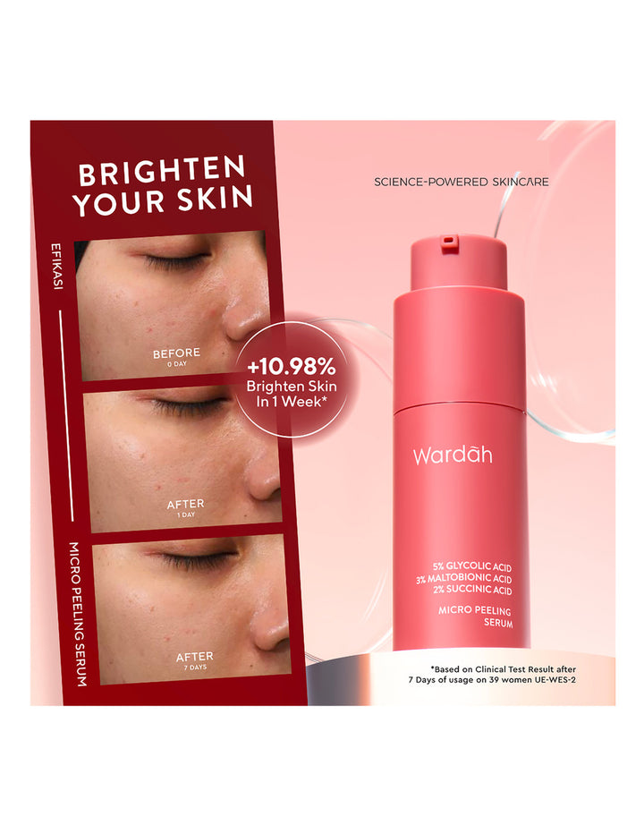 Wardah Glycolic Acid Micro Peeling Serum 20 ml