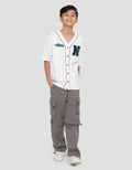 Nevada Knit Fashion Series Chenille Logo N Kemeja Anak Laki-laki