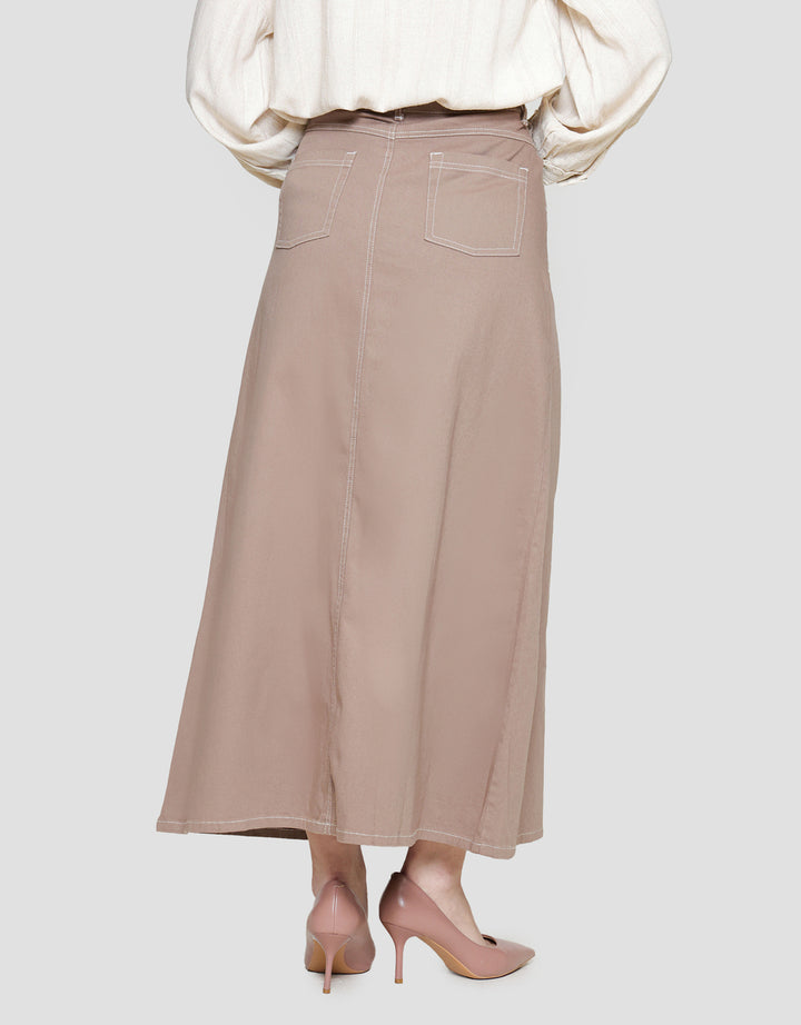 Exit Jineza Rok Panjang Solid Wanita