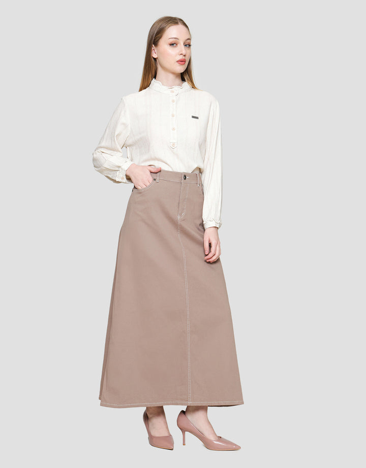 Exit Jineza Rok Panjang Solid Wanita