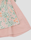Little M Flower Apron Dress Baby Kids