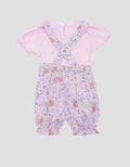 Little M Romper Floral Bear Anak Bayi