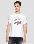 T Zone Universal Music Rolling Stones Rockstar Stop Kaos Pria