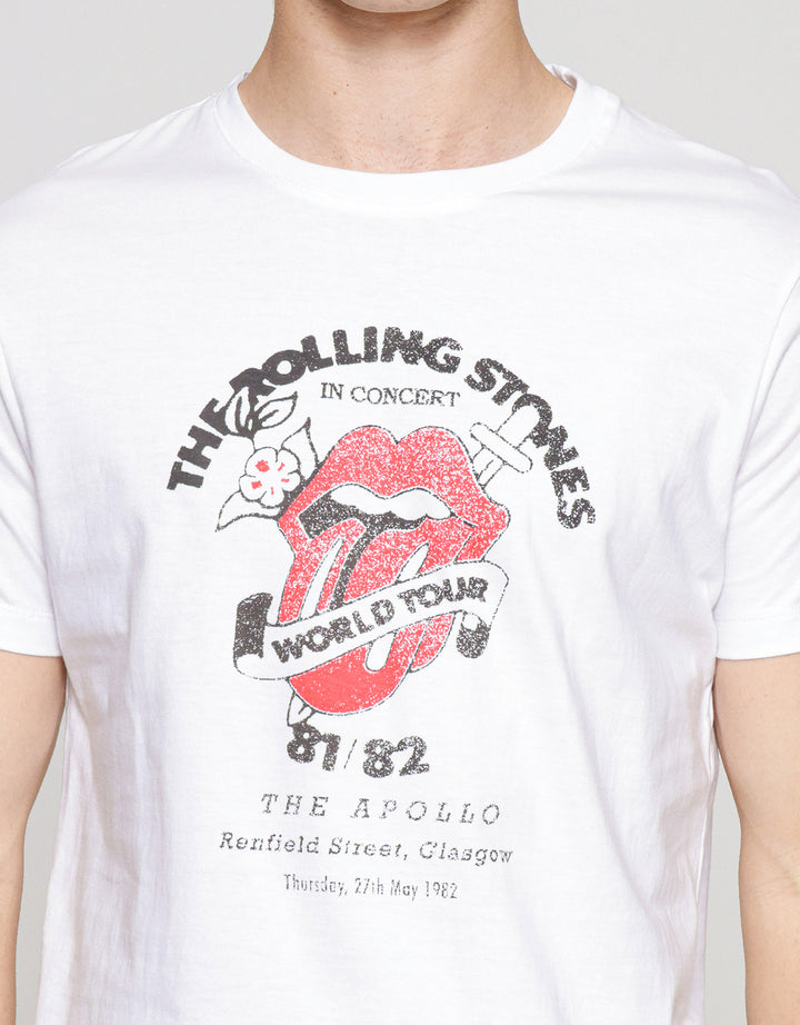 T Zone Universal Music Rolling Stones Rockstar World Men's T-Shirt