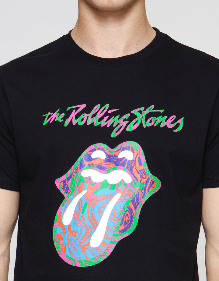 T Zone Universal Music Rolling Stones Rockstar Color Men's T-Shirt