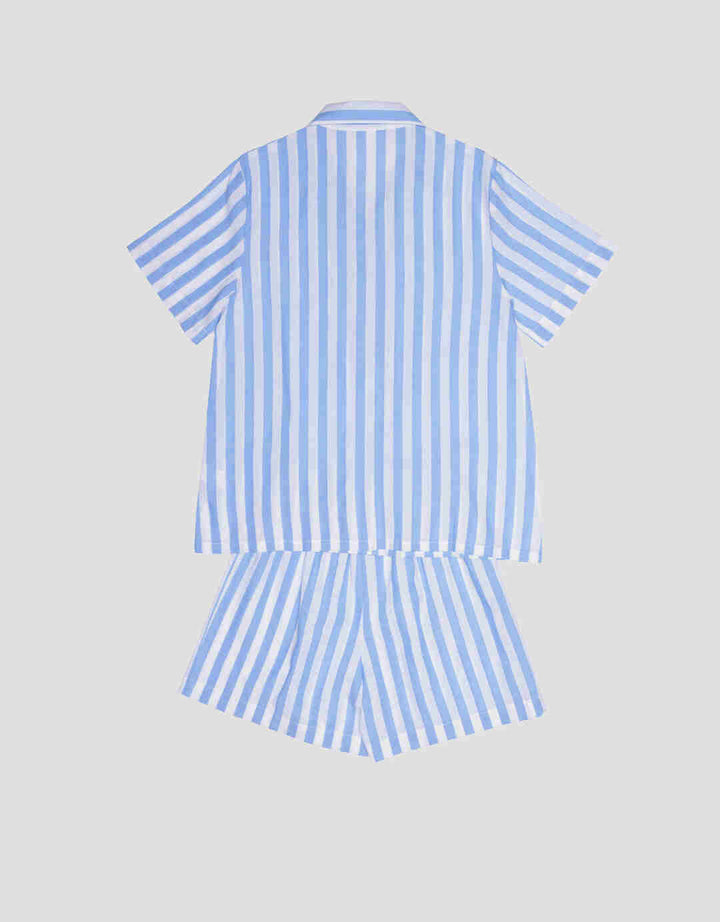 ST. YVES STRIPE COTTON SETELAN PIYAMA WANITA