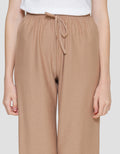 St. Yves Kulot Knit Celana Panjang Wanita