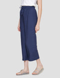 St. Yves Kulot Knit Celana Panjang Wanita