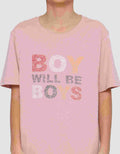Nevada Print Boys Will Be Boys Boys Short Sleeve T-Shirt