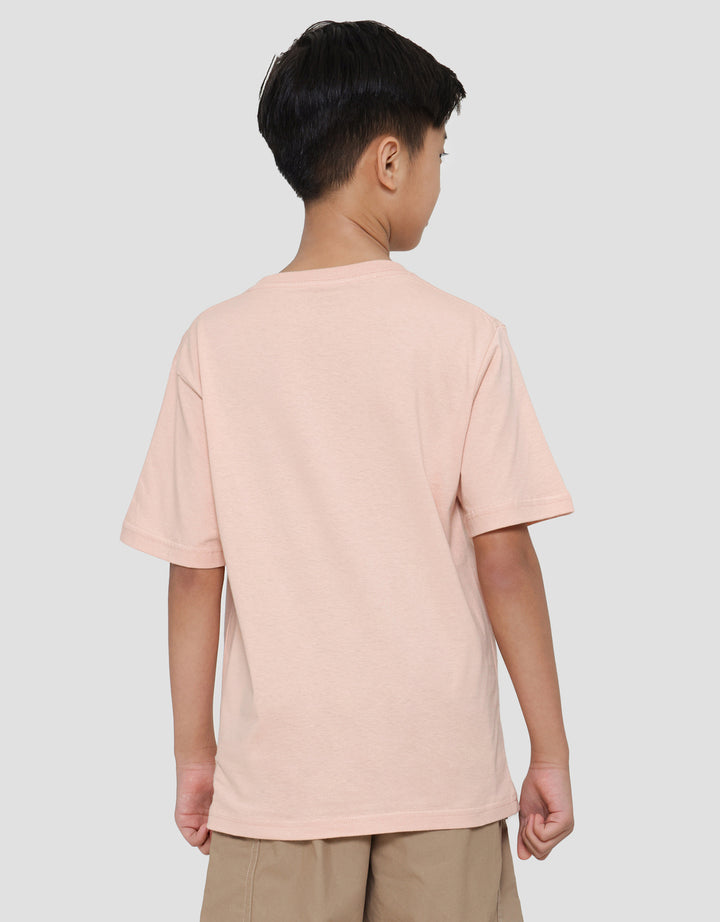 Nevada Print Colorful Words Kaos Lengan Pendek Anak Laki-Laki