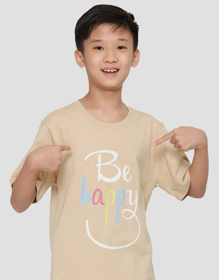 Nevada Colorful Words Kaos Anak Laki-laki