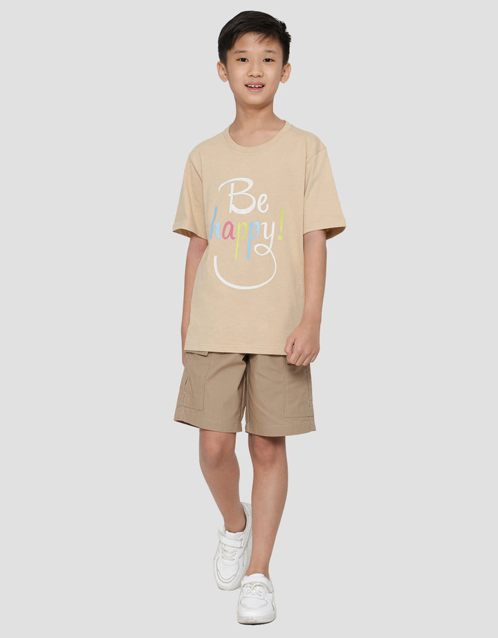 Nevada Colorful Words Kaos Anak Laki-laki