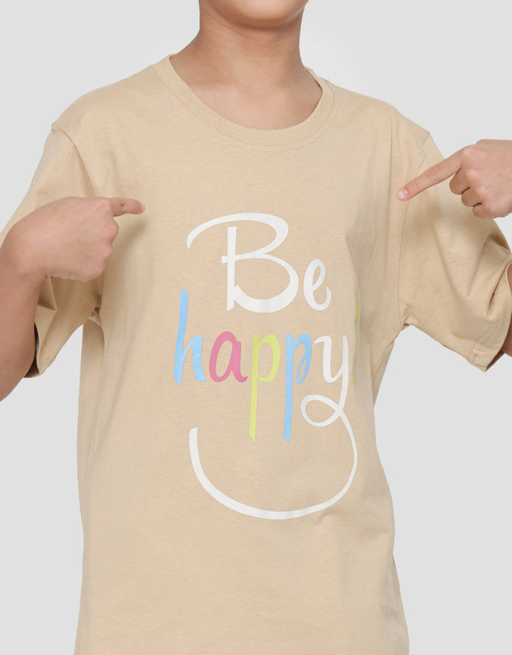 Nevada Colorful Words Kaos Anak Laki-laki