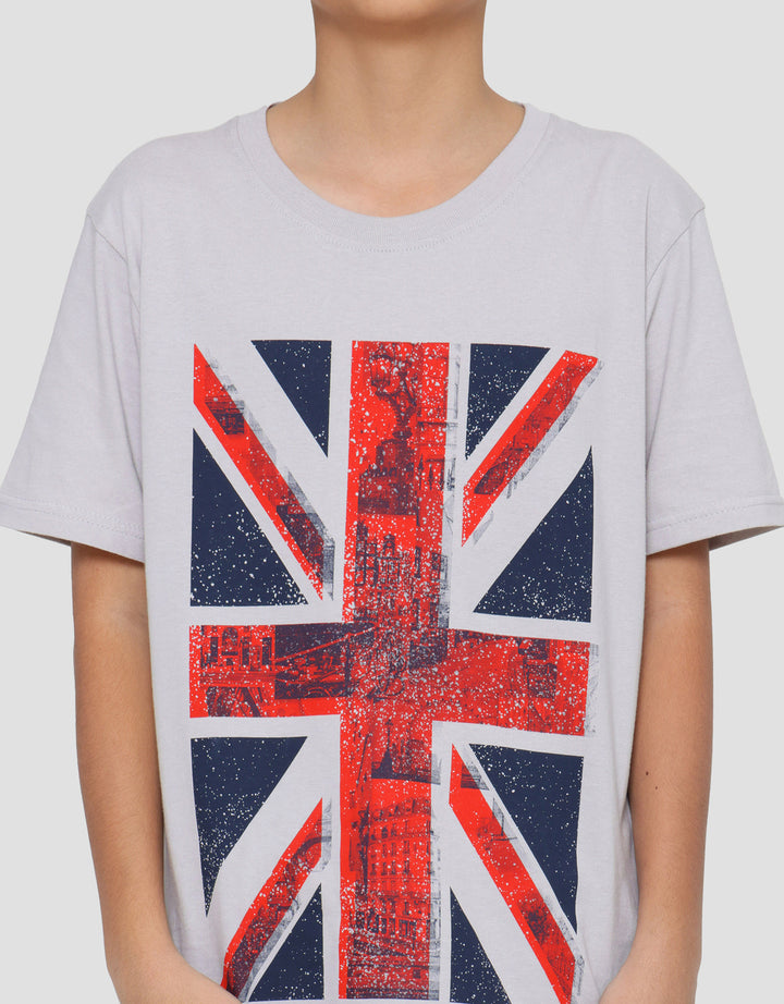 Nevada Print Flag London Boys T-Shirt