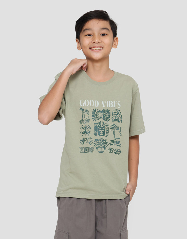 Nevada Print Etnic 3 Kaos Anak Laki-Laki