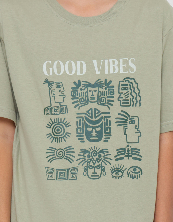 Nevada Print Etnic 3 Kaos Anak Laki-Laki