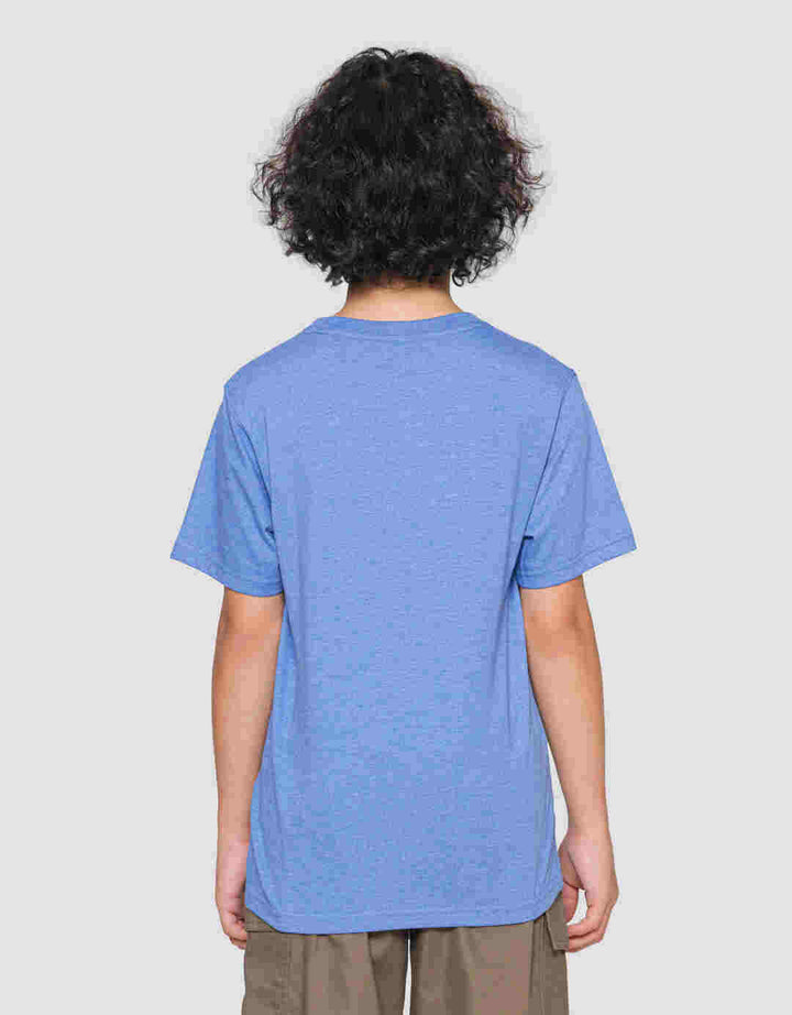 Nevada Cardet 24S Cotton Solid Plain Pocket Boys T-Shirt
