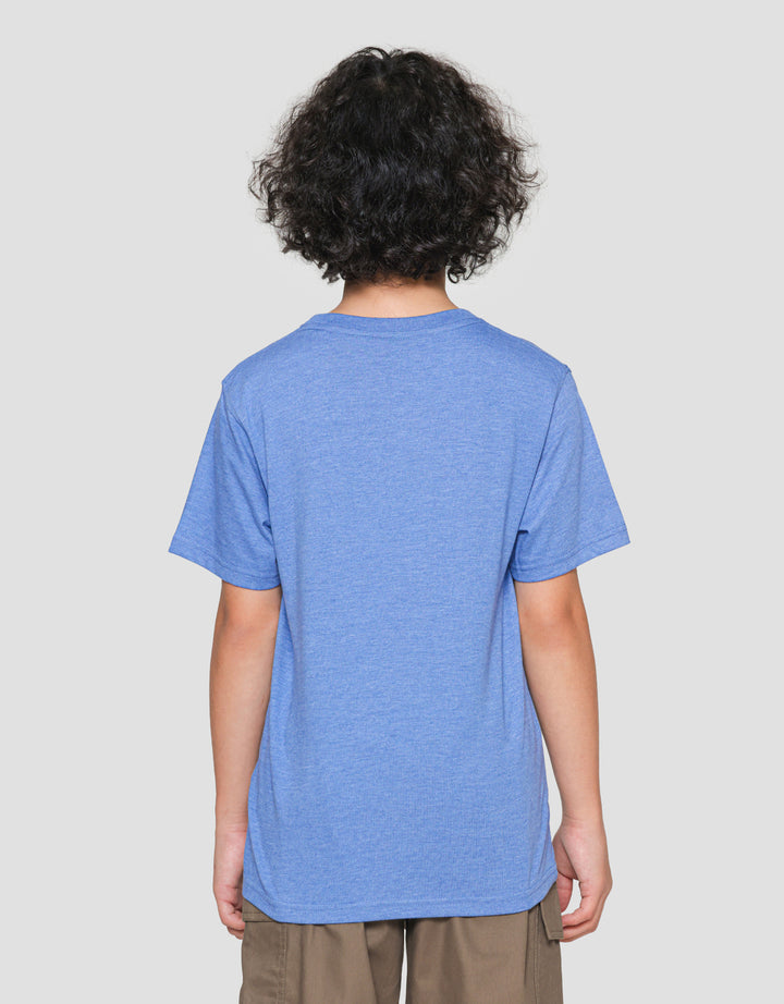 Nevada Cardet 24S Cotton Solid Plain Pocket Boys T-Shirt