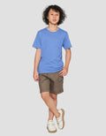 Nevada Cardet 24S Cotton Solid Plain Pocket Boys T-Shirt