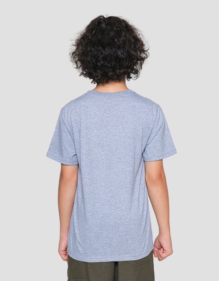 Nevada Cardet 24S Katun Solid Polos Kantong Kaos Anak Laki-Laki