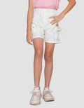 Little M Puff Pocket Stopper Girls Shorts