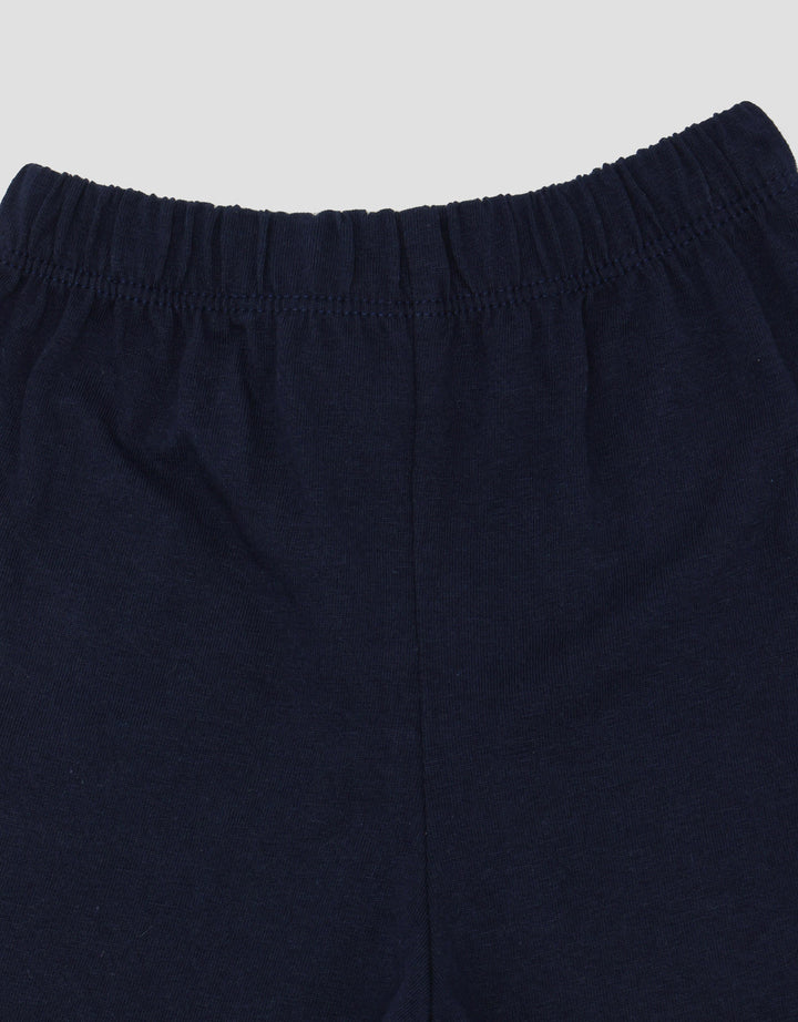 Little M Jersey Stripe Pakaian Setelan Bayi